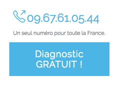 Encart diagnostic gratuit numéro de telephone